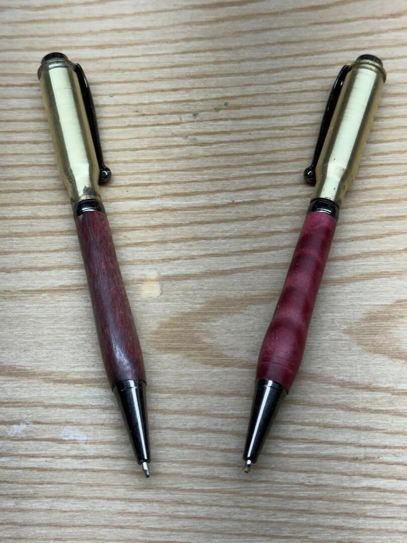 Rifle pens starting at $25 (depending on type ofwood)